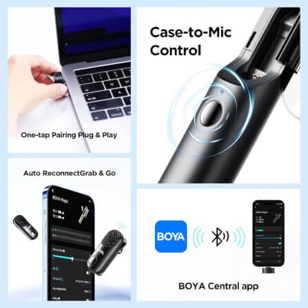 ไมโครโฟนไร้สาย BOYA MICROPHONE BOYA MAGIC-05_7
